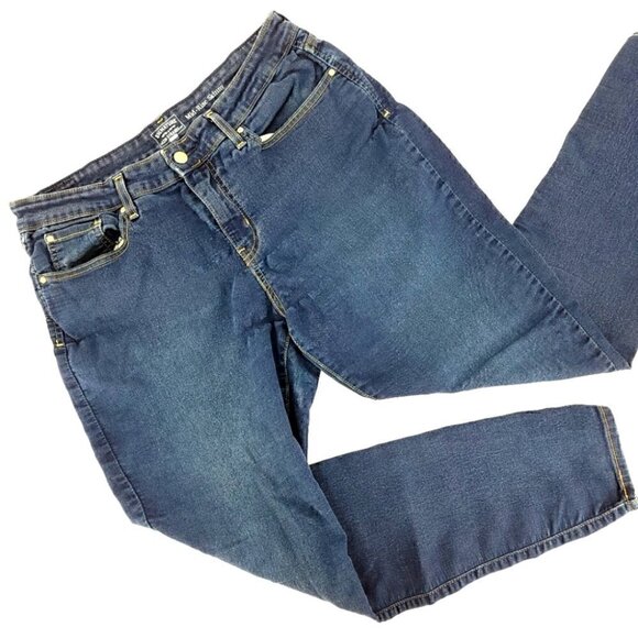 Levi's Women's 14M Mid Rise Skinny Blue Flexible Comfortable Denim Jeans - Picture 1 of 15